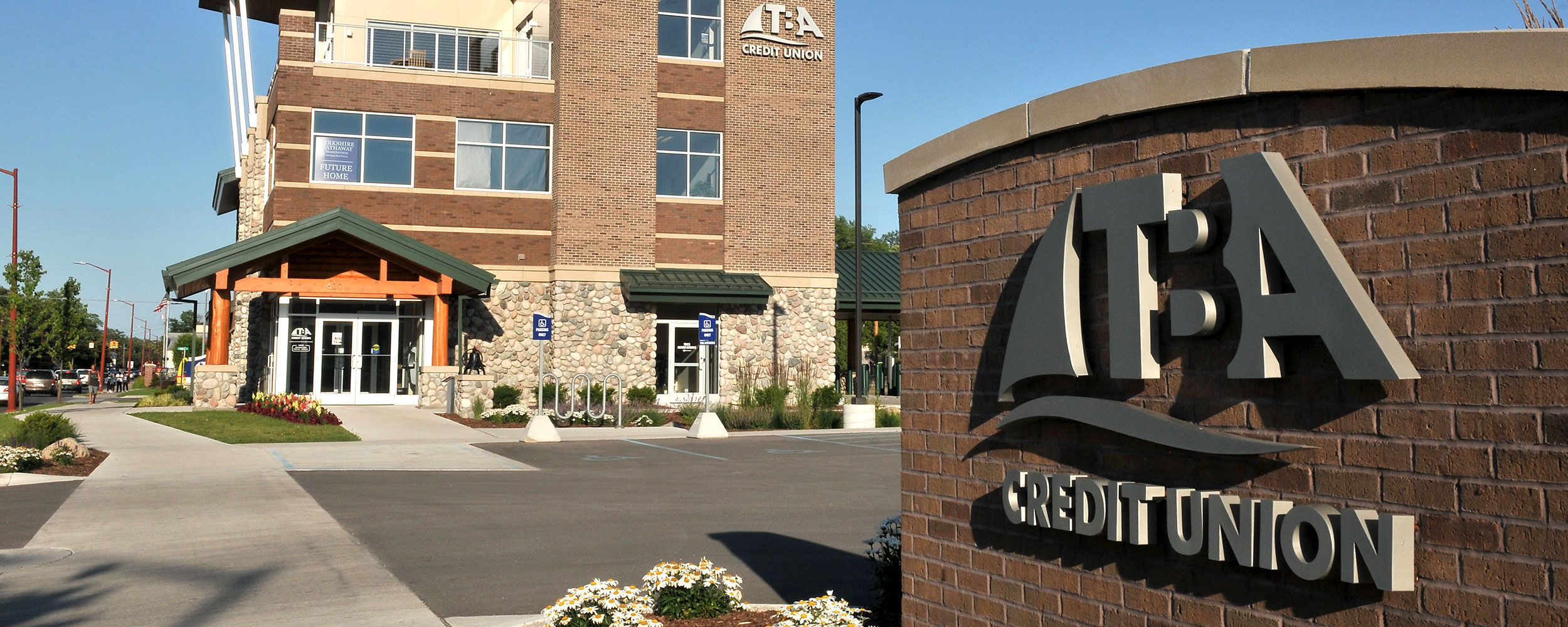 TBA Credit Union Main Entrance