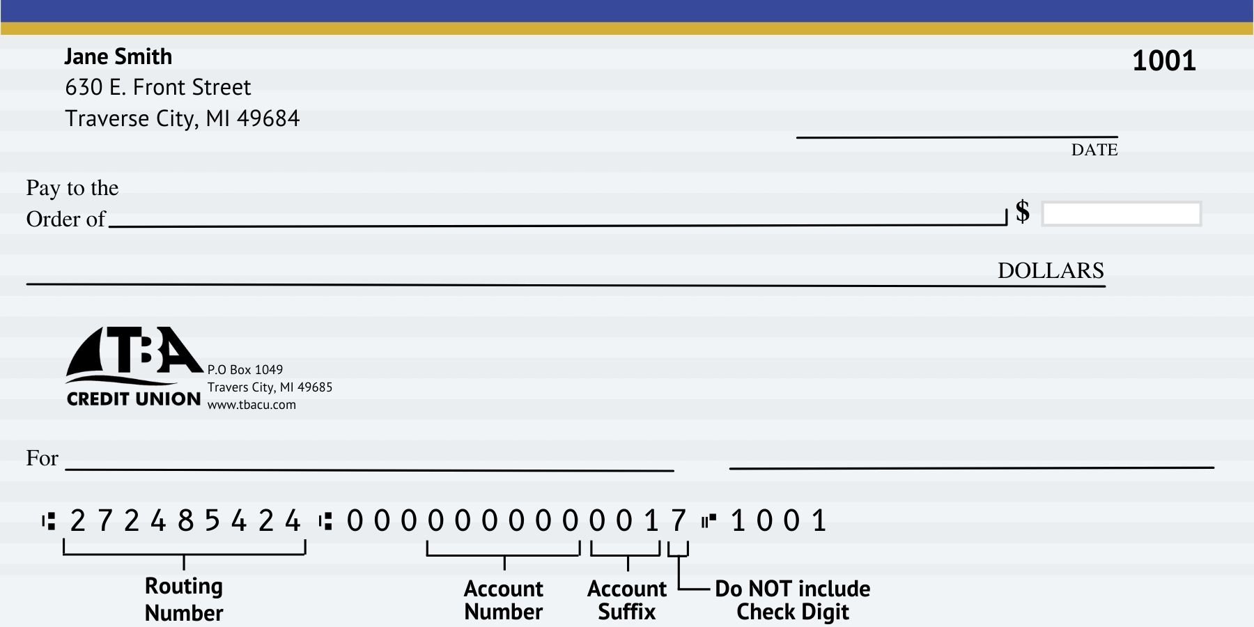 You can ask us for help locating the routing and account number on the bottom of your checks 