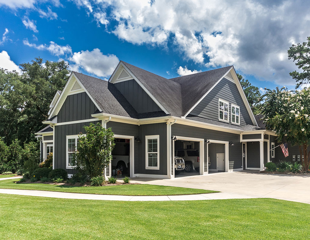 Beautiful home on a sunny day